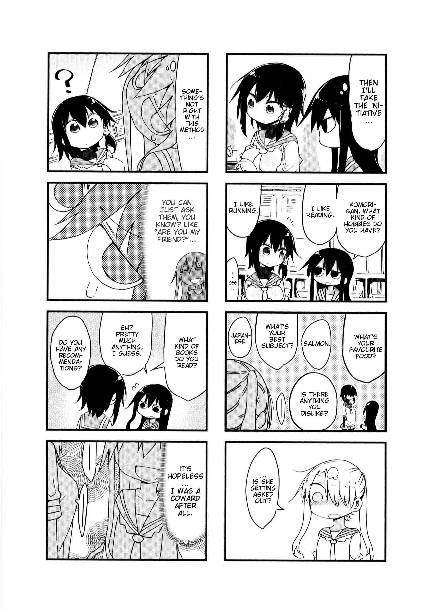 Page 4 Chapter 25 Komori-san wa Kotowarenai!