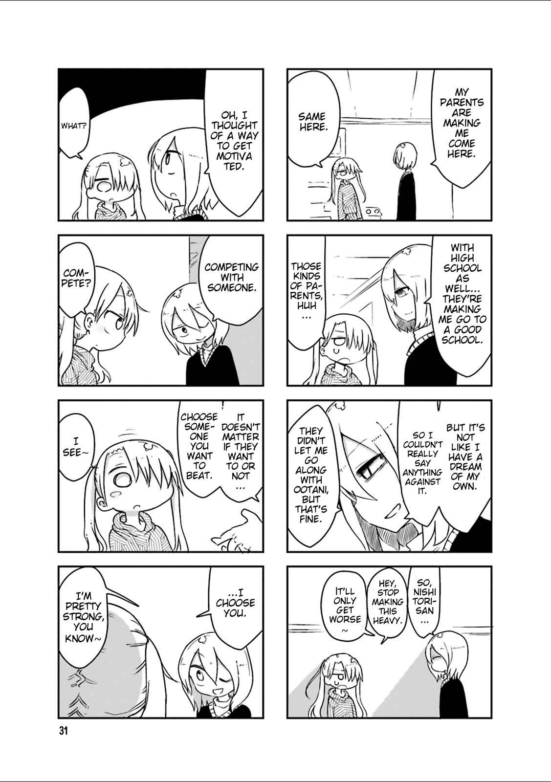 Page 8 Chapter 33 Komori-san wa Kotowarenai!