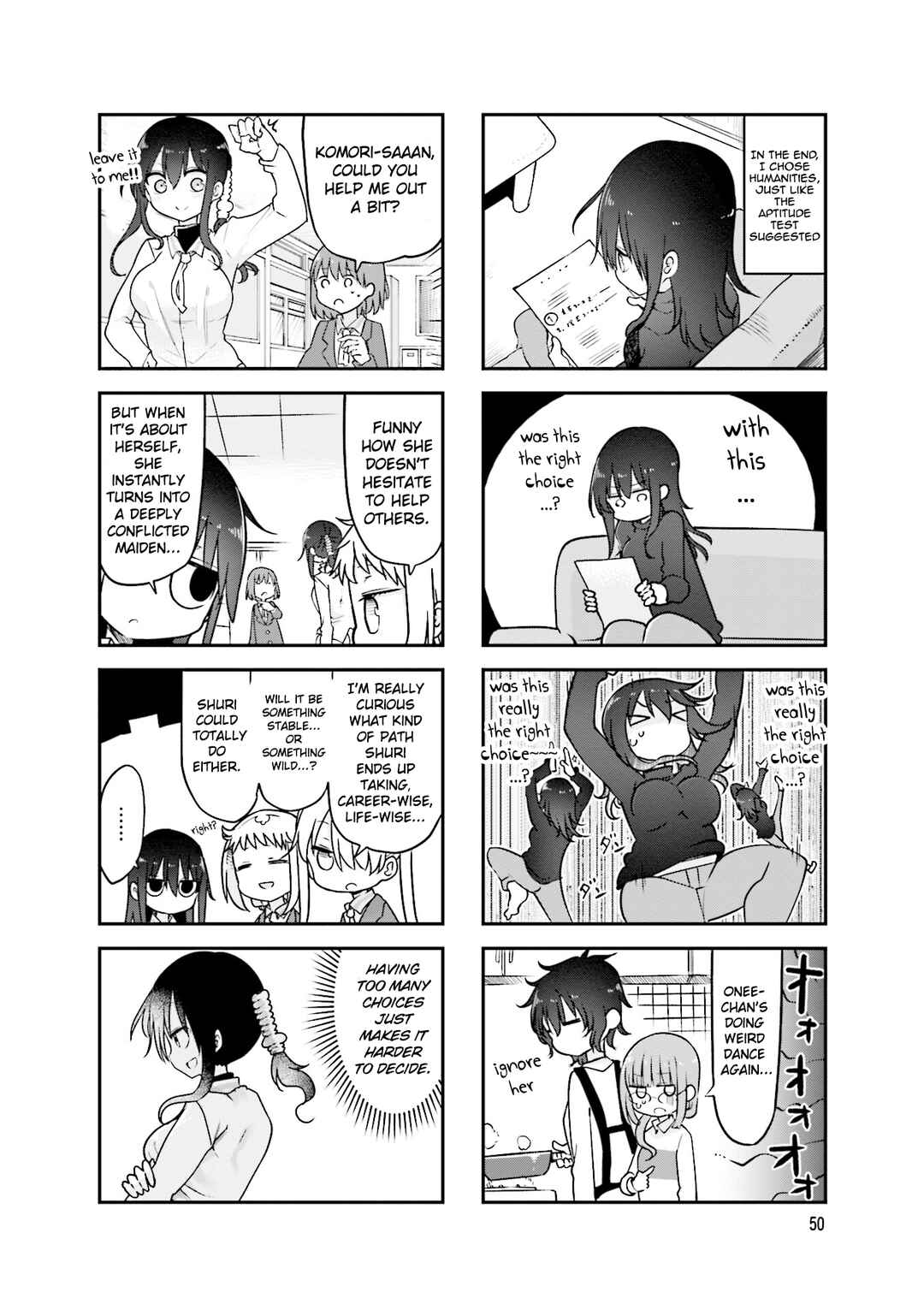 Page 9 Chapter 89 Komori-san wa Kotowarenai!