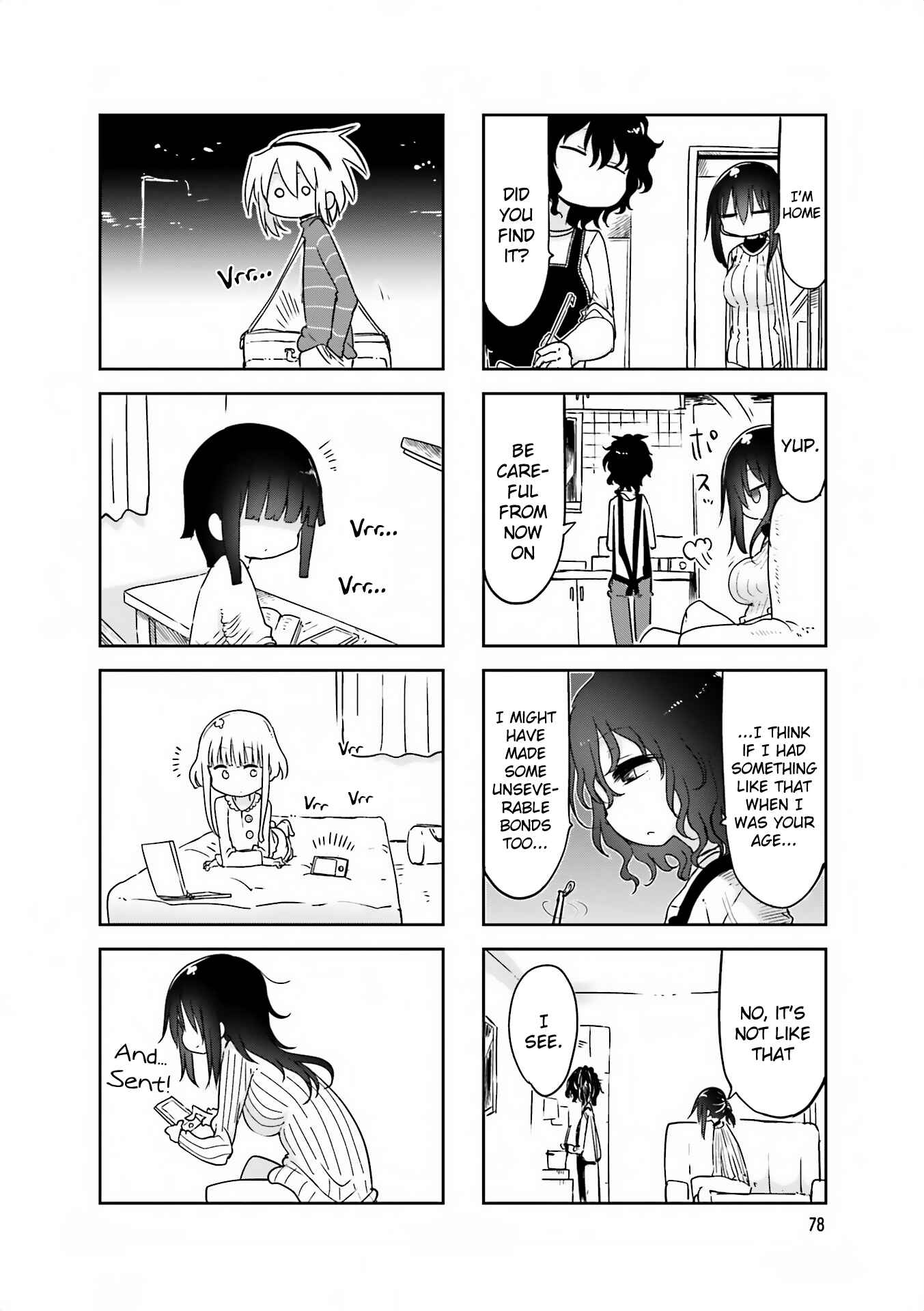 Page 8 Chapter 64 Komori-san wa Kotowarenai!