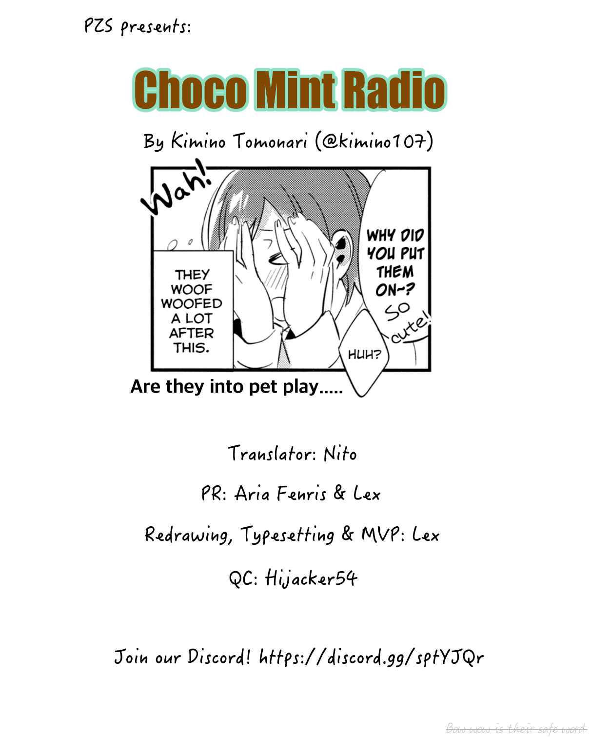 Page 18 Chapter Unknown_0b59 BanG Dream! - Choco Mint Radio (Doujinshi)