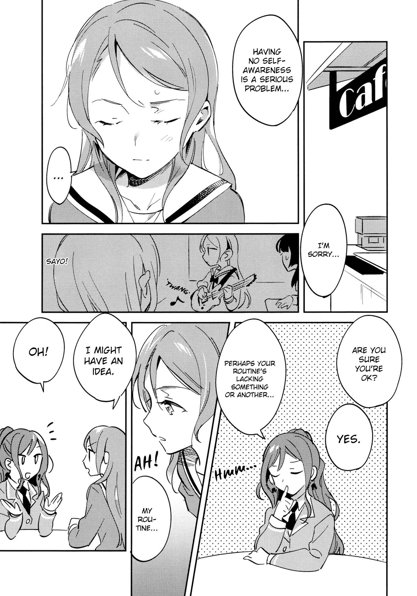 Page 3 Chapter Unknown_0b59 BanG Dream! - Choco Mint Radio (Doujinshi)