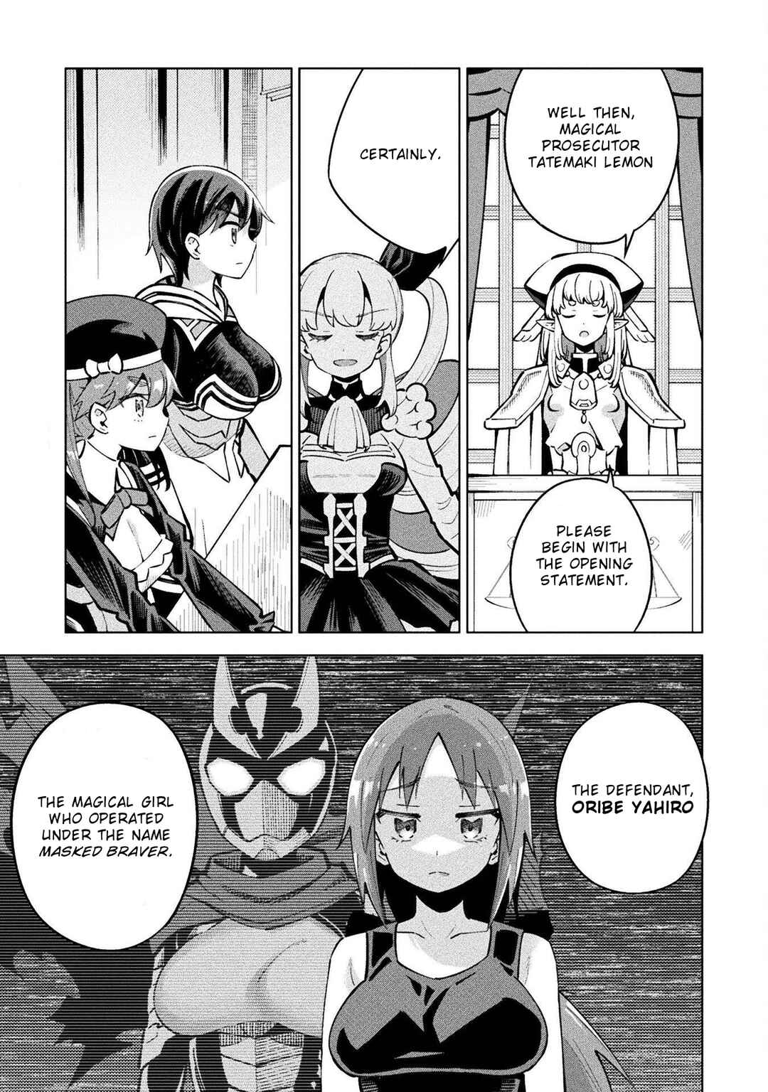 Page 1 Chapter 10 Mahou Shoujo × Haiboku Saiban