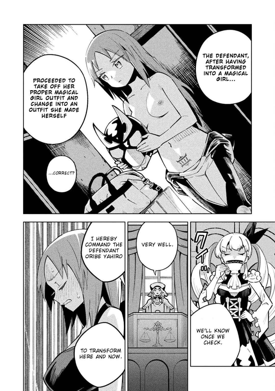 Page 10 Chapter 11 Mahou Shoujo × Haiboku Saiban