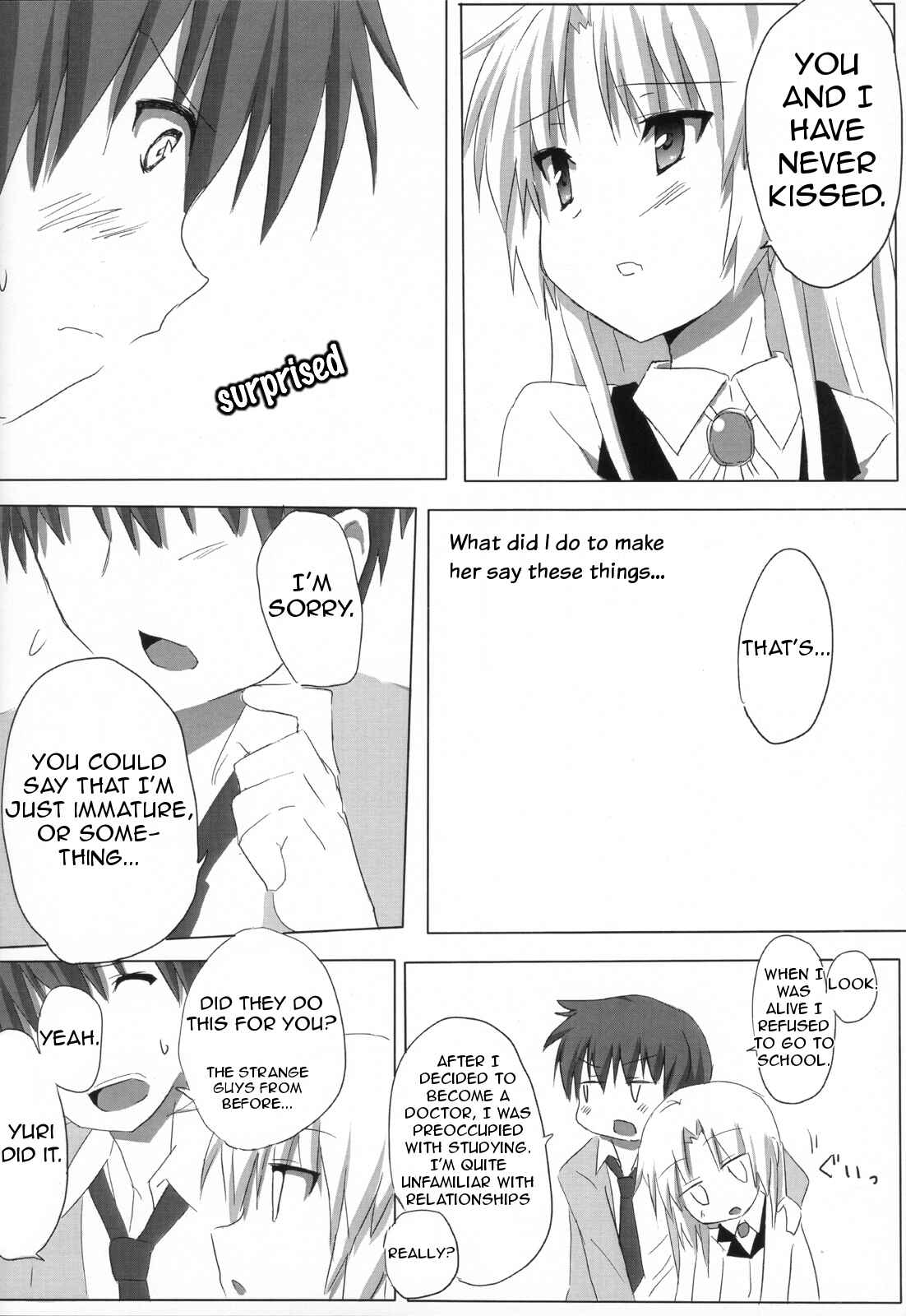 Page 13 Chapter 1 Angel Beats! - My Heart is Yours! (Doujinshi)