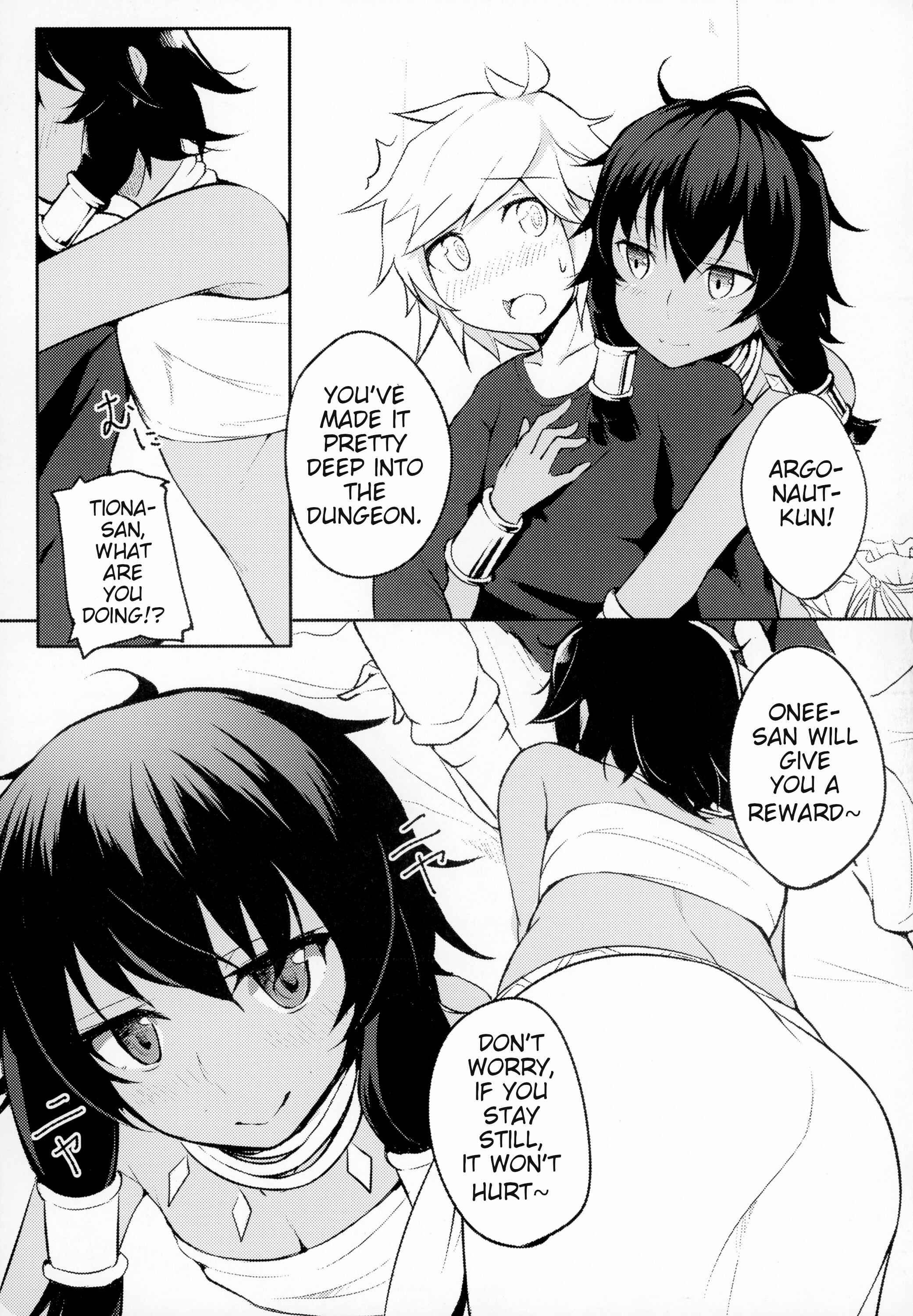 Page 5 Chapter Unknown_6989 Dungeon ni Deai o Motomeru no wa Machigatteiru Darou ka - Doukeshi-tachi no Seitankyoku (Doujinshi)