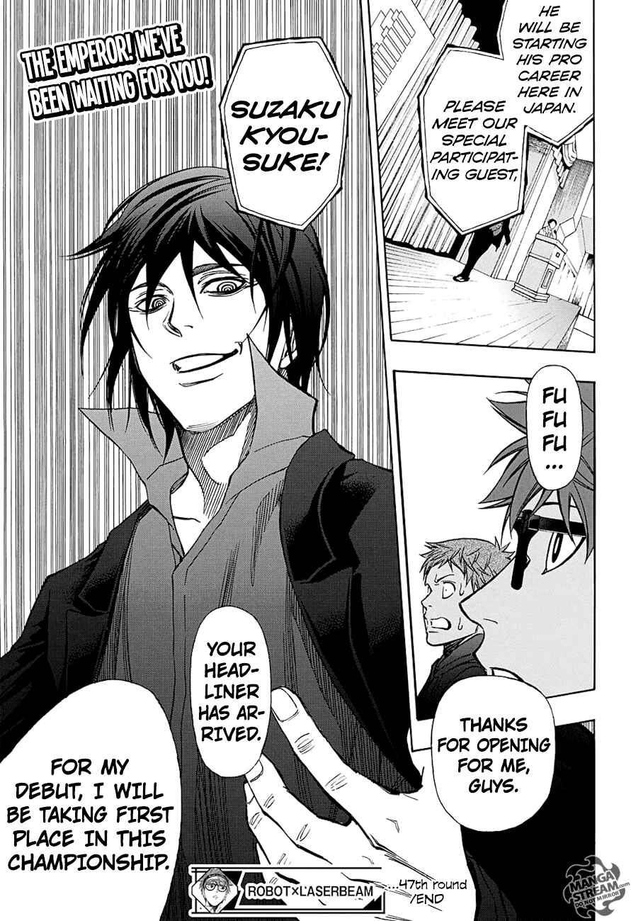 Page 20 Chapter 47 Robot × Laserbeam