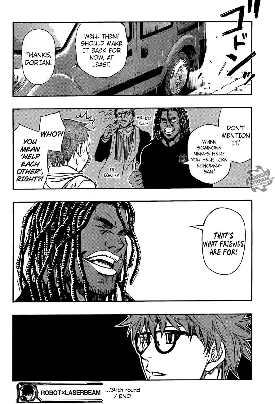 Page 19 Chapter 34 Robot × Laserbeam