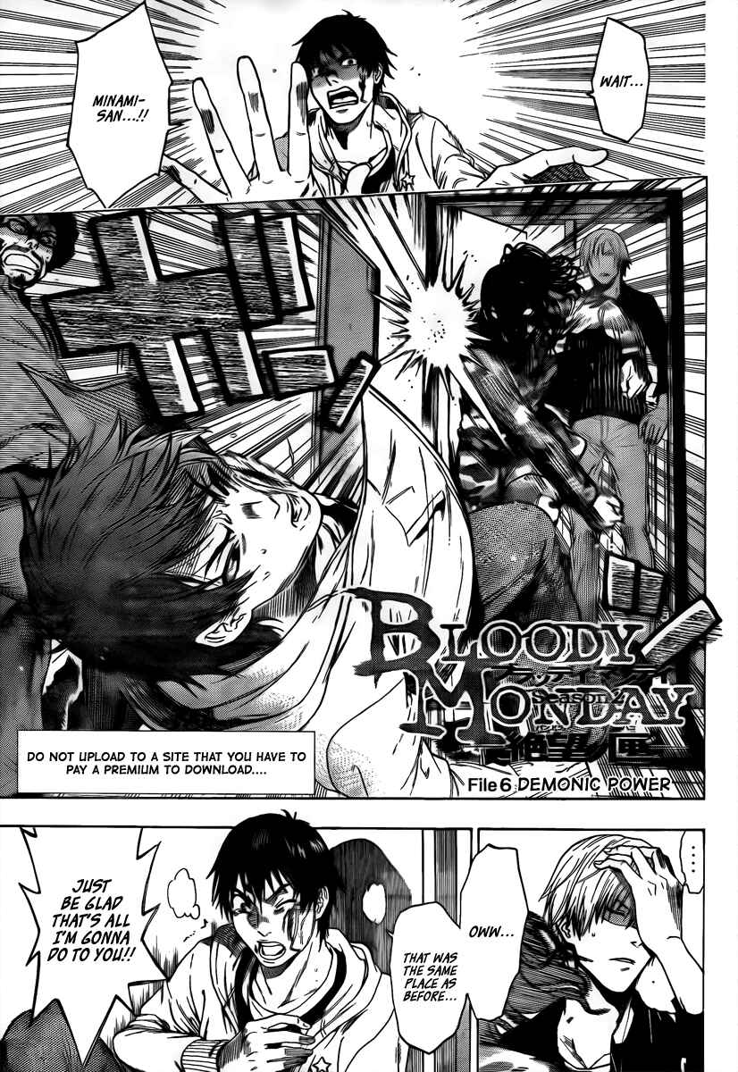 Page 1 Chapter 6 Bloody Monday 2