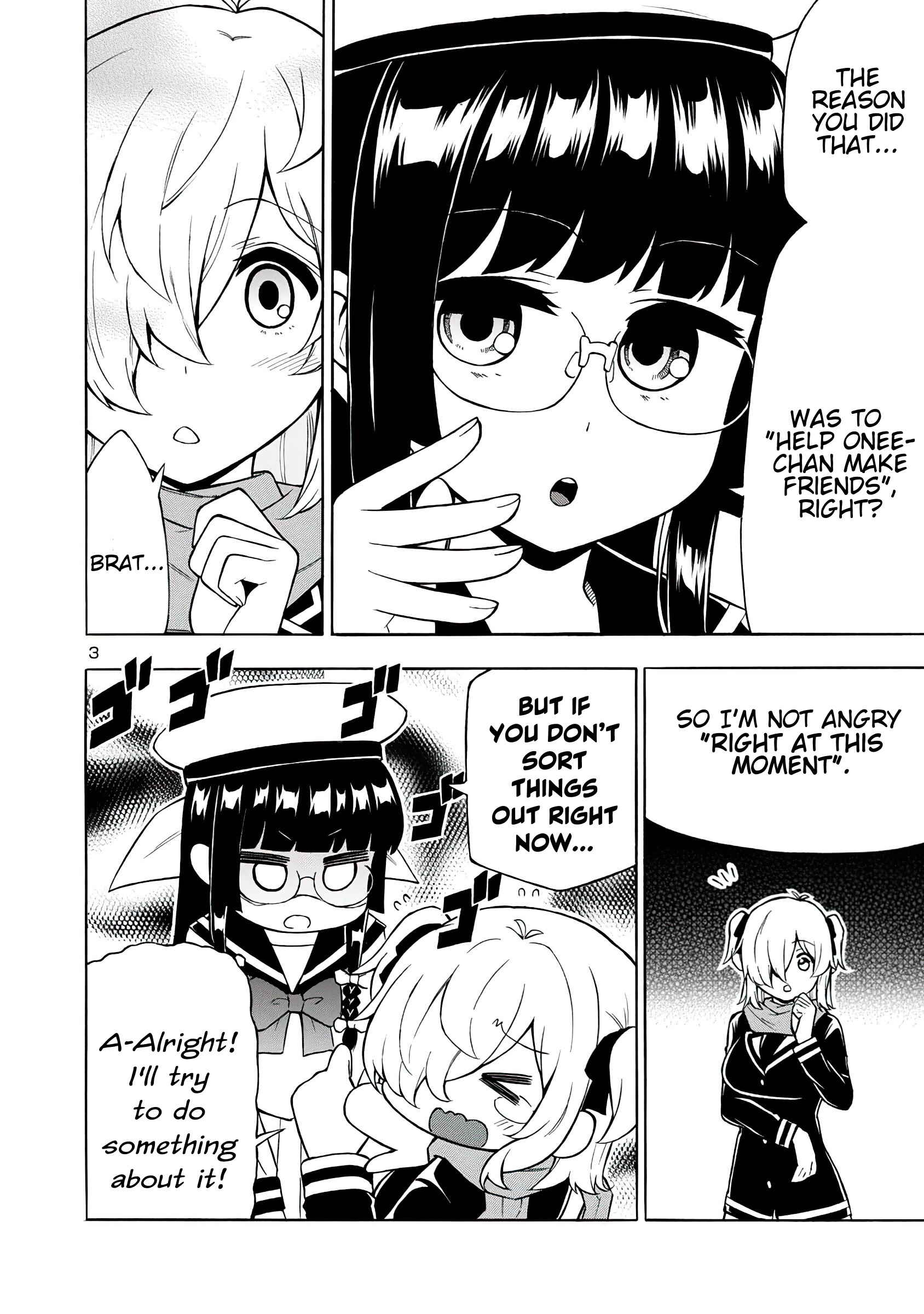 Page 3 Chapter 9.2 Bakeneko Hazuki no Shimai Jijou