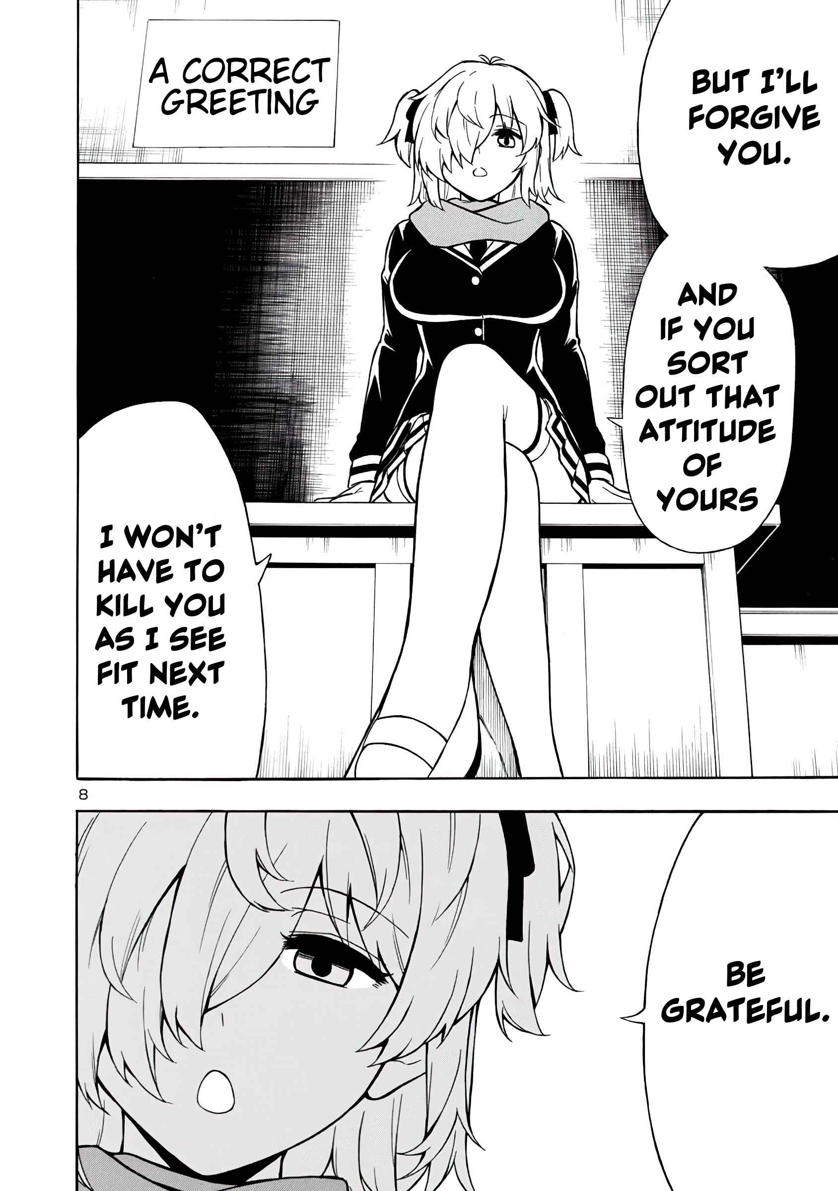 Page 8 Chapter 9.1 Bakeneko Hazuki no Shimai Jijou