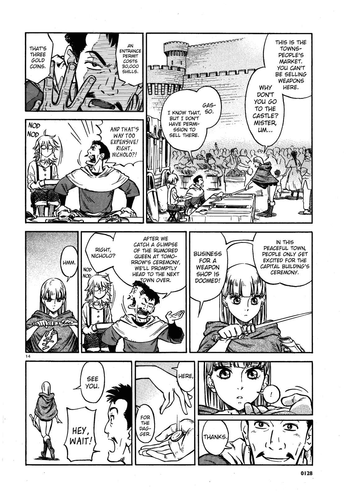 Page 14 Chapter 2 STRAVAGANZA The Queen in the Iron Mask