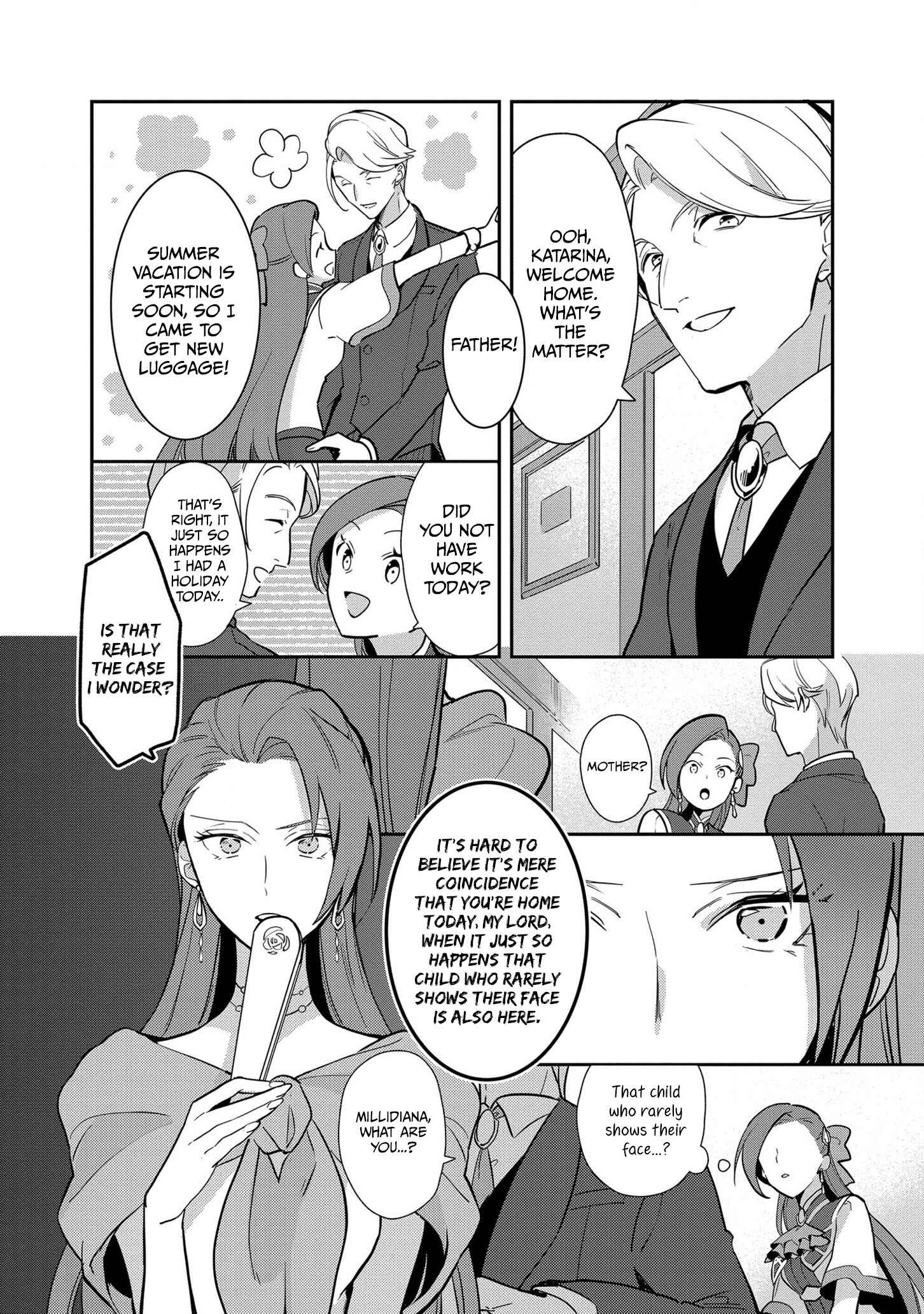 Page 10 Chapter 8 Otome Game no Hametsu Flag shika nai Akuyaku Reijou ni Tensei shite shimatta... Zettai Zetsumei! Hametsu Sunzen Hen
