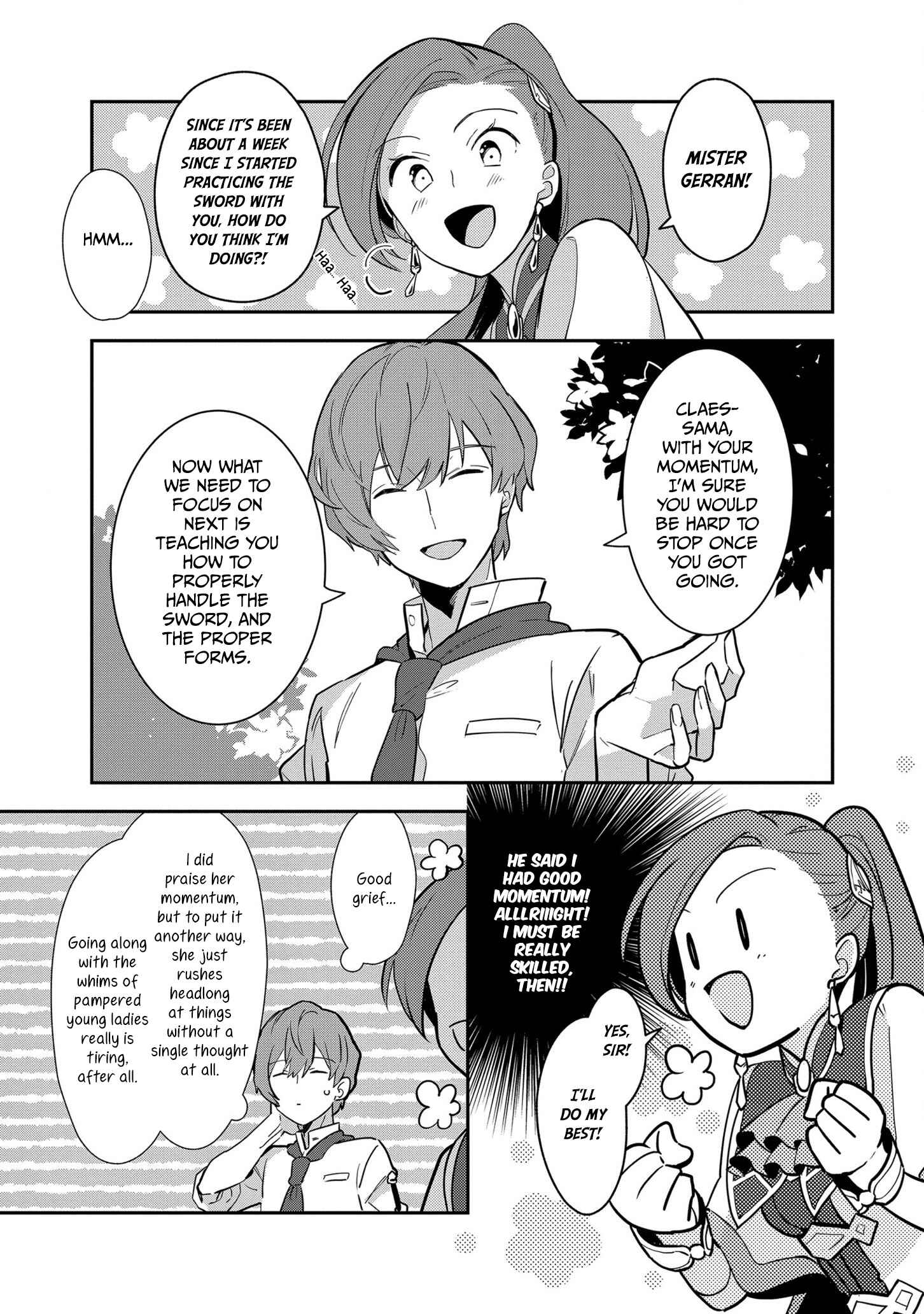 Page 3 Chapter 8 Otome Game no Hametsu Flag shika nai Akuyaku Reijou ni Tensei shite shimatta... Zettai Zetsumei! Hametsu Sunzen Hen