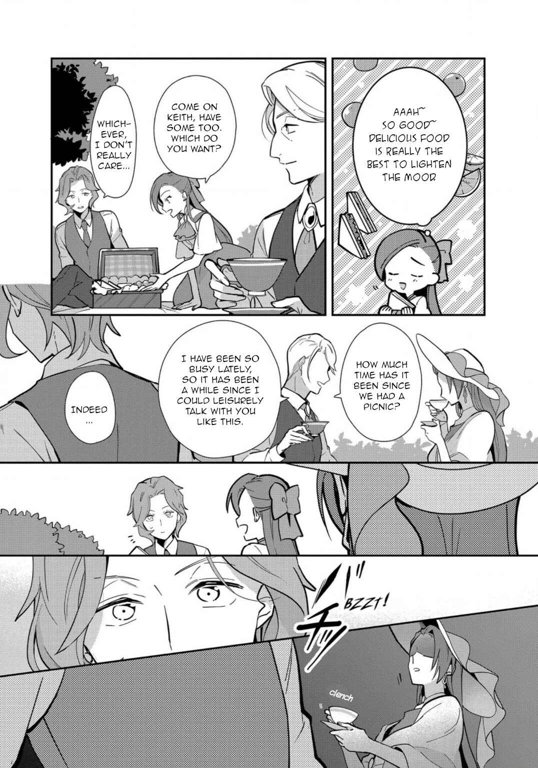 Page 4 Chapter 10 Otome Game no Hametsu Flag shika nai Akuyaku Reijou ni Tensei shite shimatta... Zettai Zetsumei! Hametsu Sunzen Hen