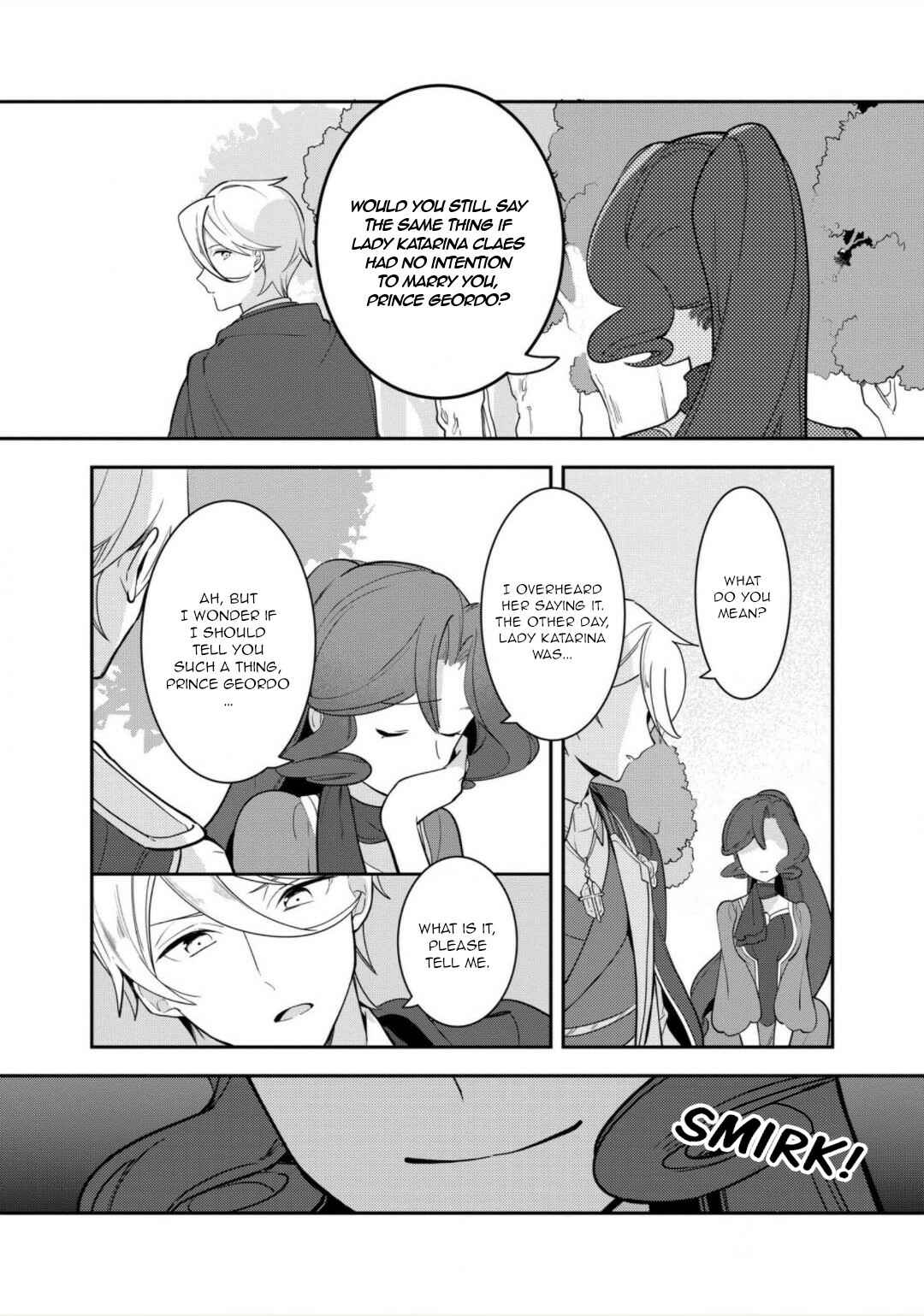 Page 17 Chapter 15 Otome Game no Hametsu Flag shika nai Akuyaku Reijou ni Tensei shite shimatta... Zettai Zetsumei! Hametsu Sunzen Hen