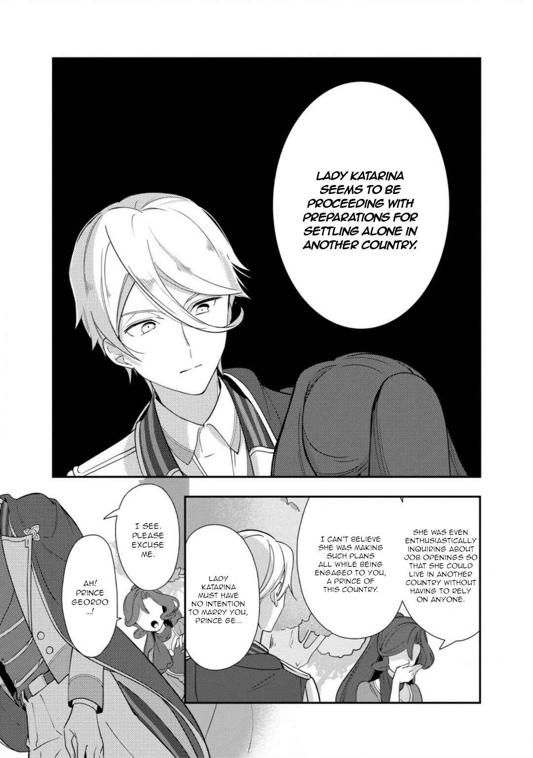 Page 18 Chapter 15 Otome Game no Hametsu Flag shika nai Akuyaku Reijou ni Tensei shite shimatta... Zettai Zetsumei! Hametsu Sunzen Hen