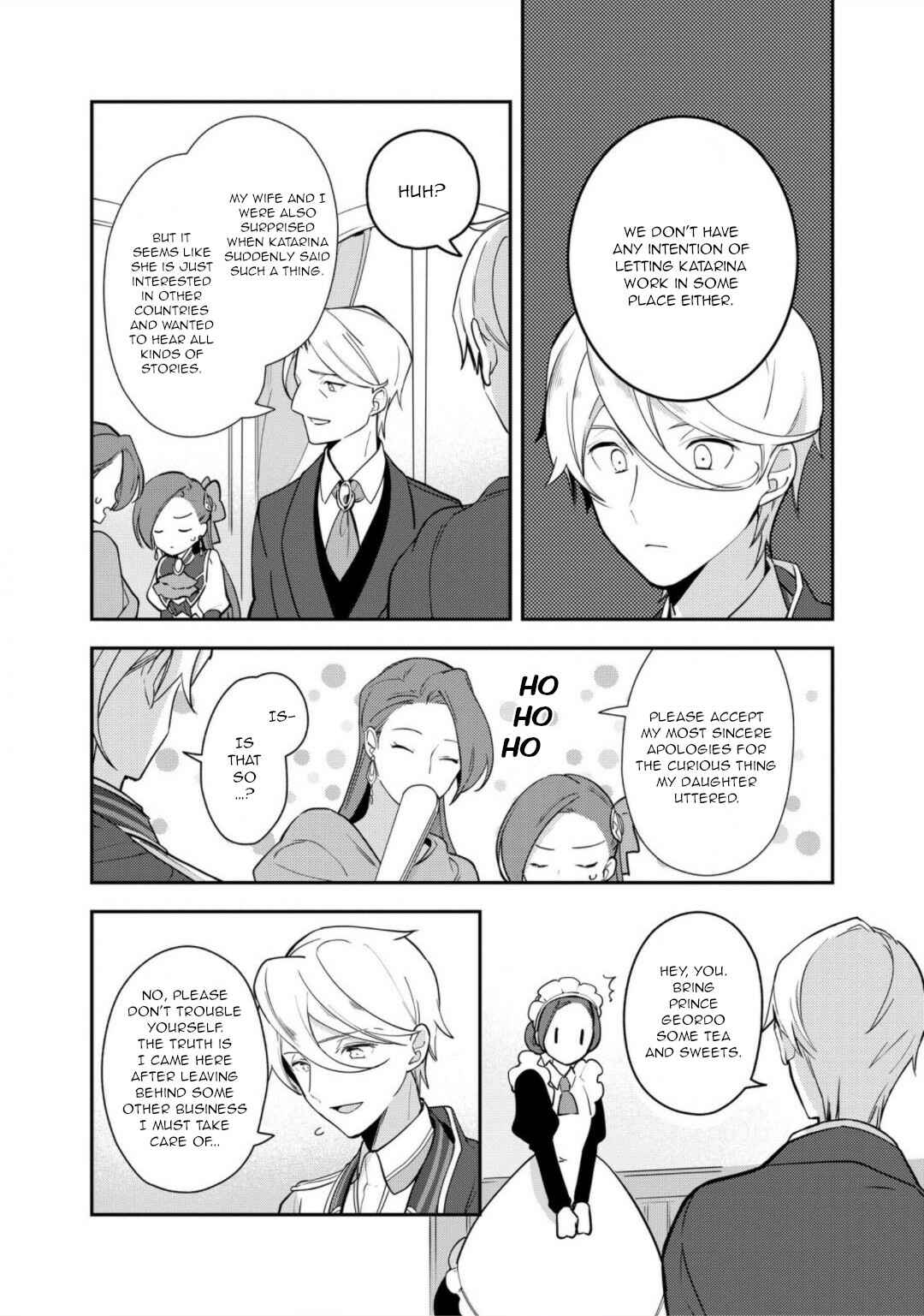 Page 22 Chapter 15 Otome Game no Hametsu Flag shika nai Akuyaku Reijou ni Tensei shite shimatta... Zettai Zetsumei! Hametsu Sunzen Hen