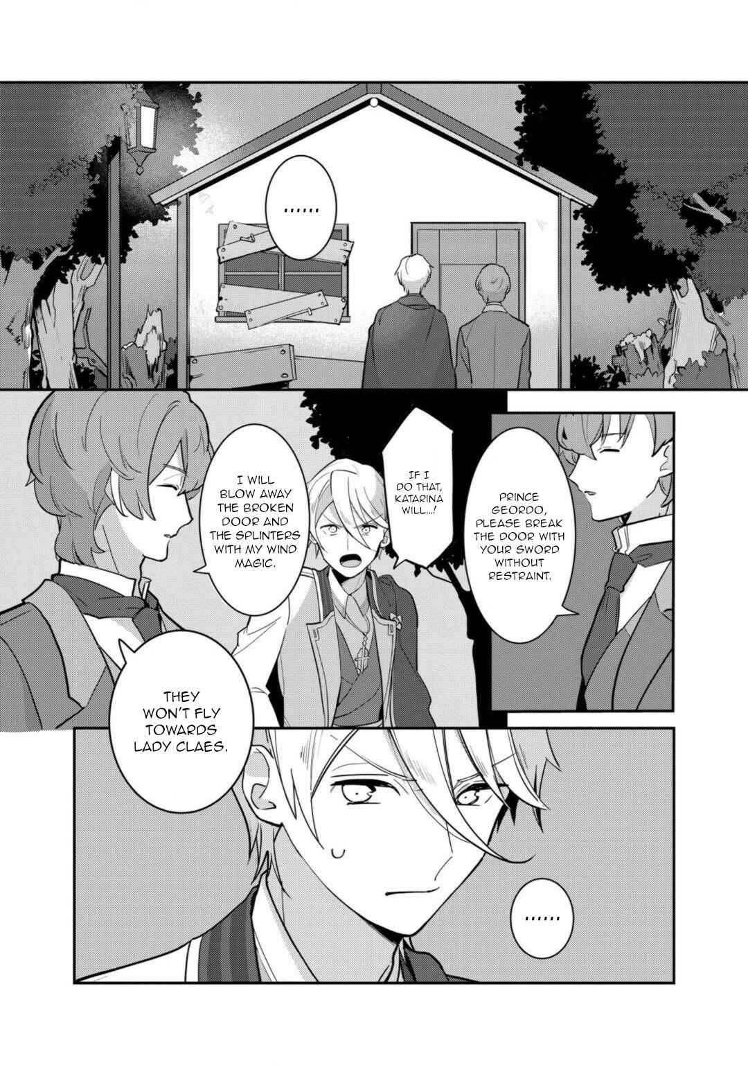 Page 15 Chapter 18 Otome Game no Hametsu Flag shika nai Akuyaku Reijou ni Tensei shite shimatta... Zettai Zetsumei! Hametsu Sunzen Hen