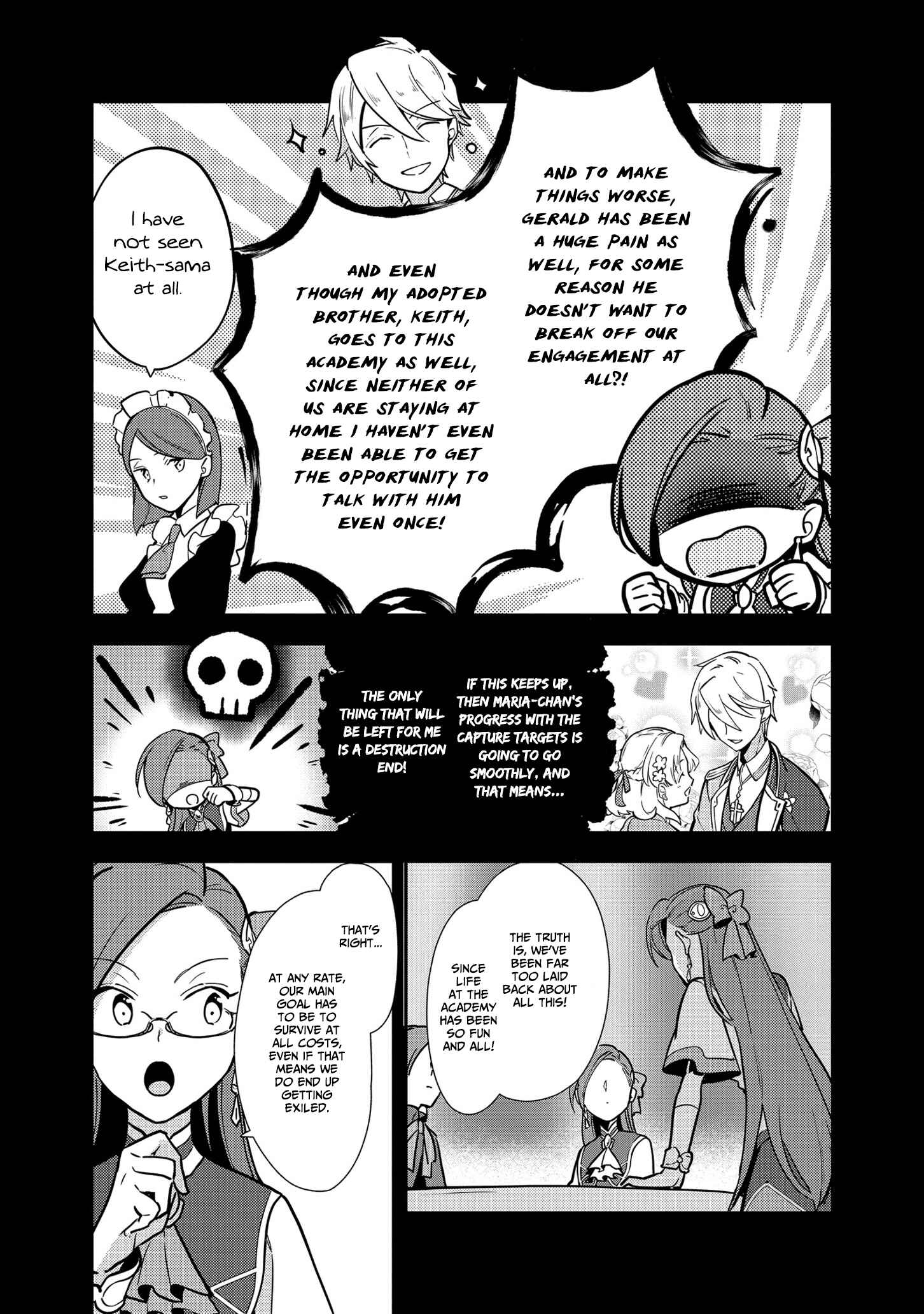 Page 5 Chapter 7 Otome Game no Hametsu Flag shika nai Akuyaku Reijou ni Tensei shite shimatta... Zettai Zetsumei! Hametsu Sunzen Hen