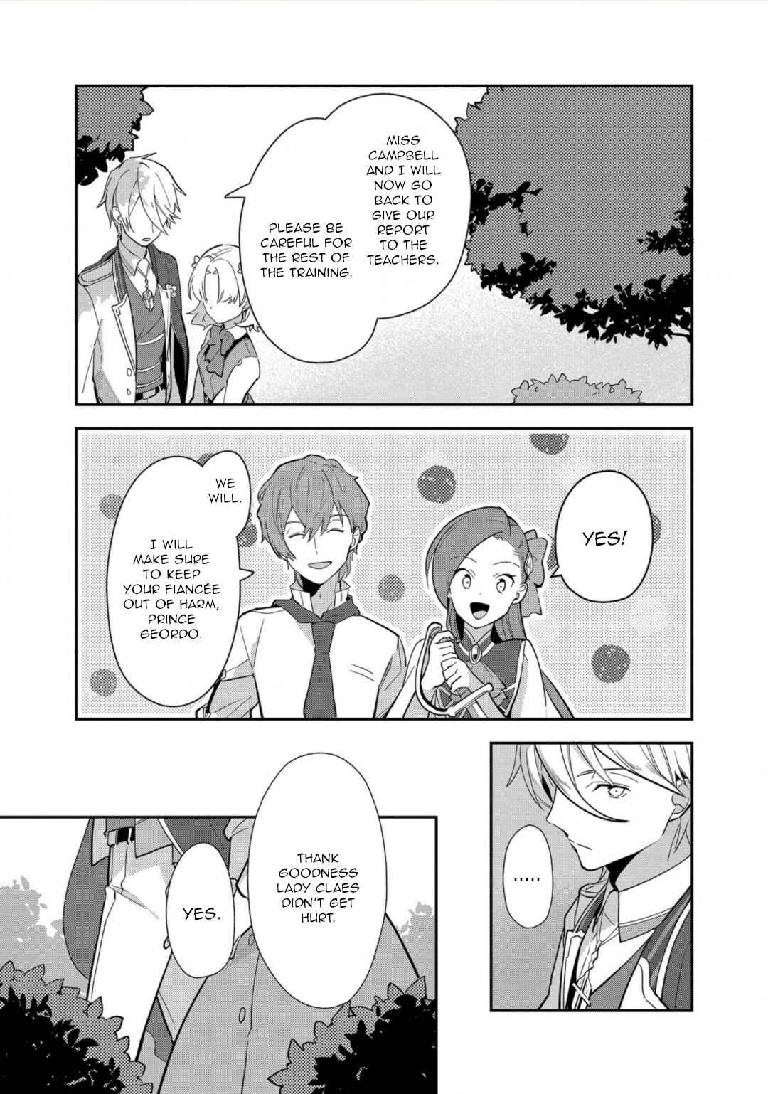 Page 23 Chapter 11 Otome Game no Hametsu Flag shika nai Akuyaku Reijou ni Tensei shite shimatta... Zettai Zetsumei! Hametsu Sunzen Hen