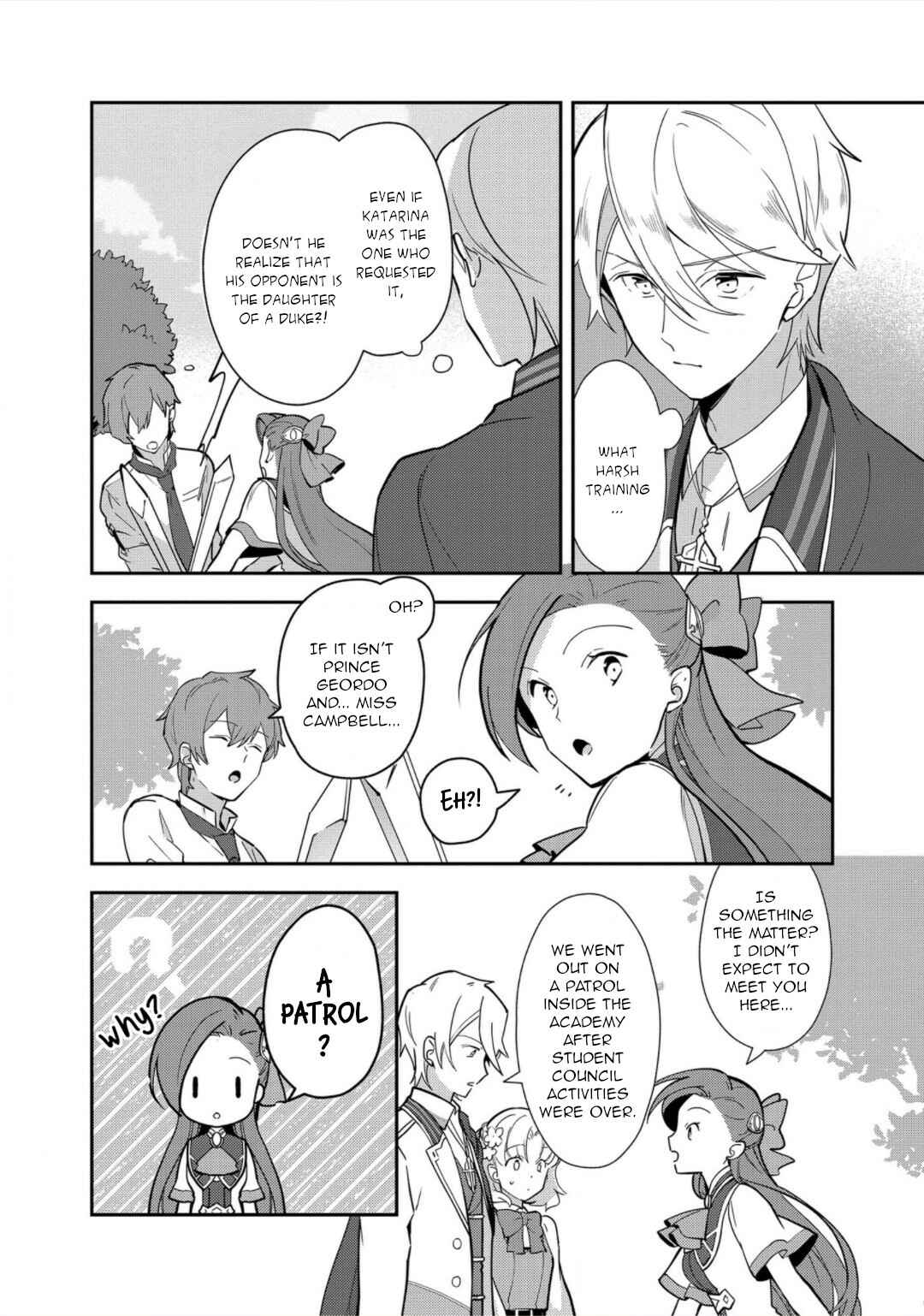 Page 5 Chapter 11 Otome Game no Hametsu Flag shika nai Akuyaku Reijou ni Tensei shite shimatta... Zettai Zetsumei! Hametsu Sunzen Hen