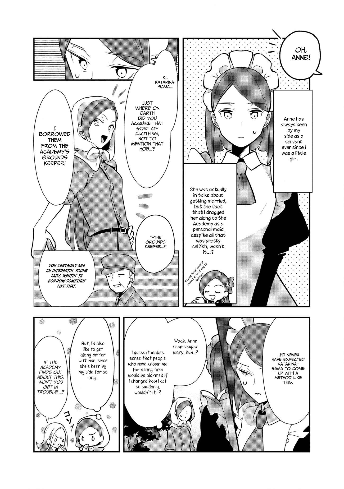 Page 14 Chapter 4 Otome Game no Hametsu Flag shika nai Akuyaku Reijou ni Tensei shite shimatta... Zettai Zetsumei! Hametsu Sunzen Hen