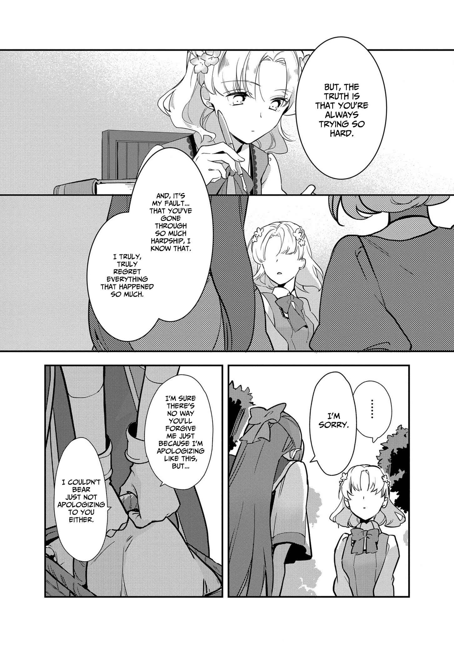 Page 18 Chapter 6 Otome Game no Hametsu Flag shika nai Akuyaku Reijou ni Tensei shite shimatta... Zettai Zetsumei! Hametsu Sunzen Hen
