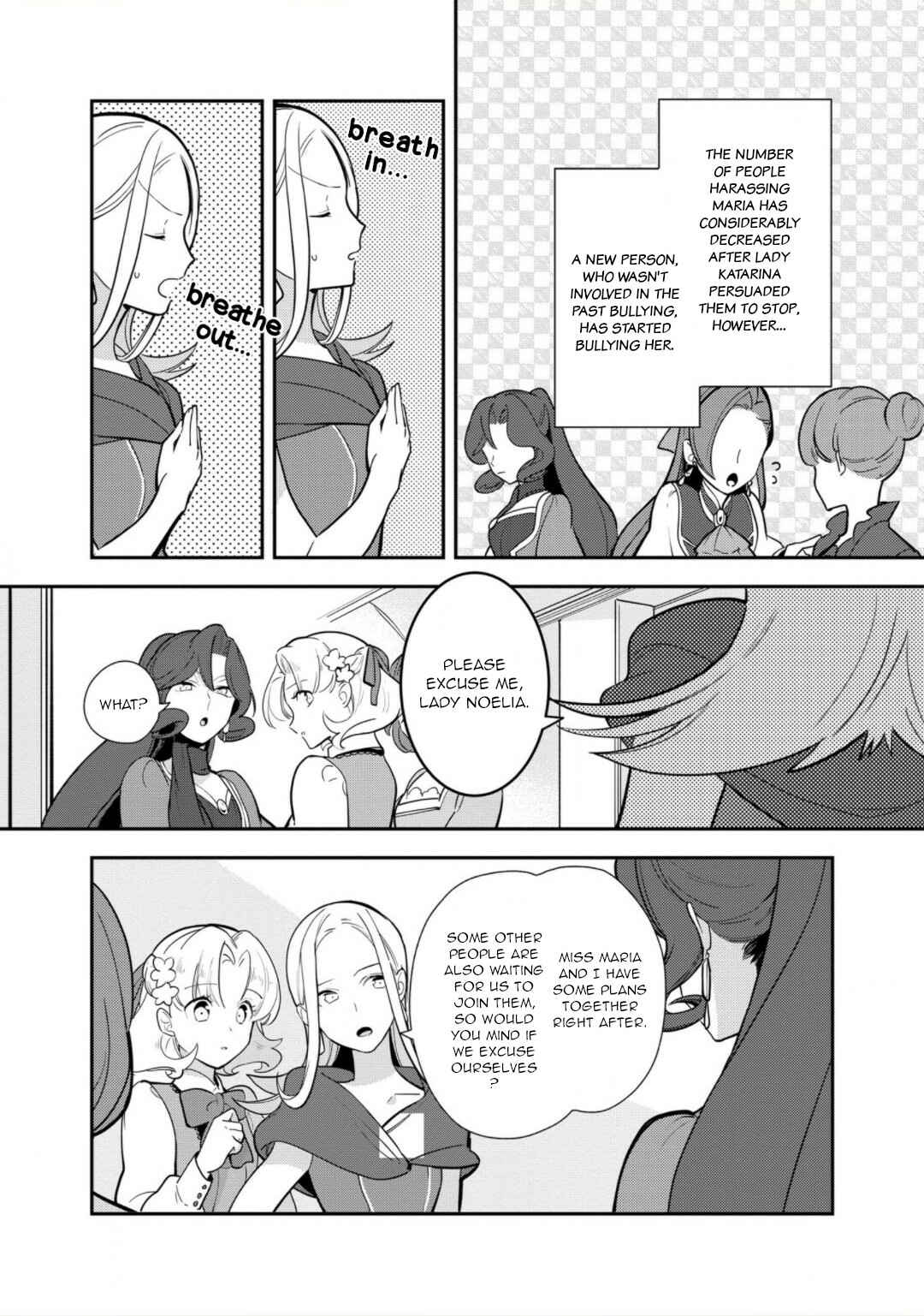 Page 3 Chapter 14 Otome Game no Hametsu Flag shika nai Akuyaku Reijou ni Tensei shite shimatta... Zettai Zetsumei! Hametsu Sunzen Hen