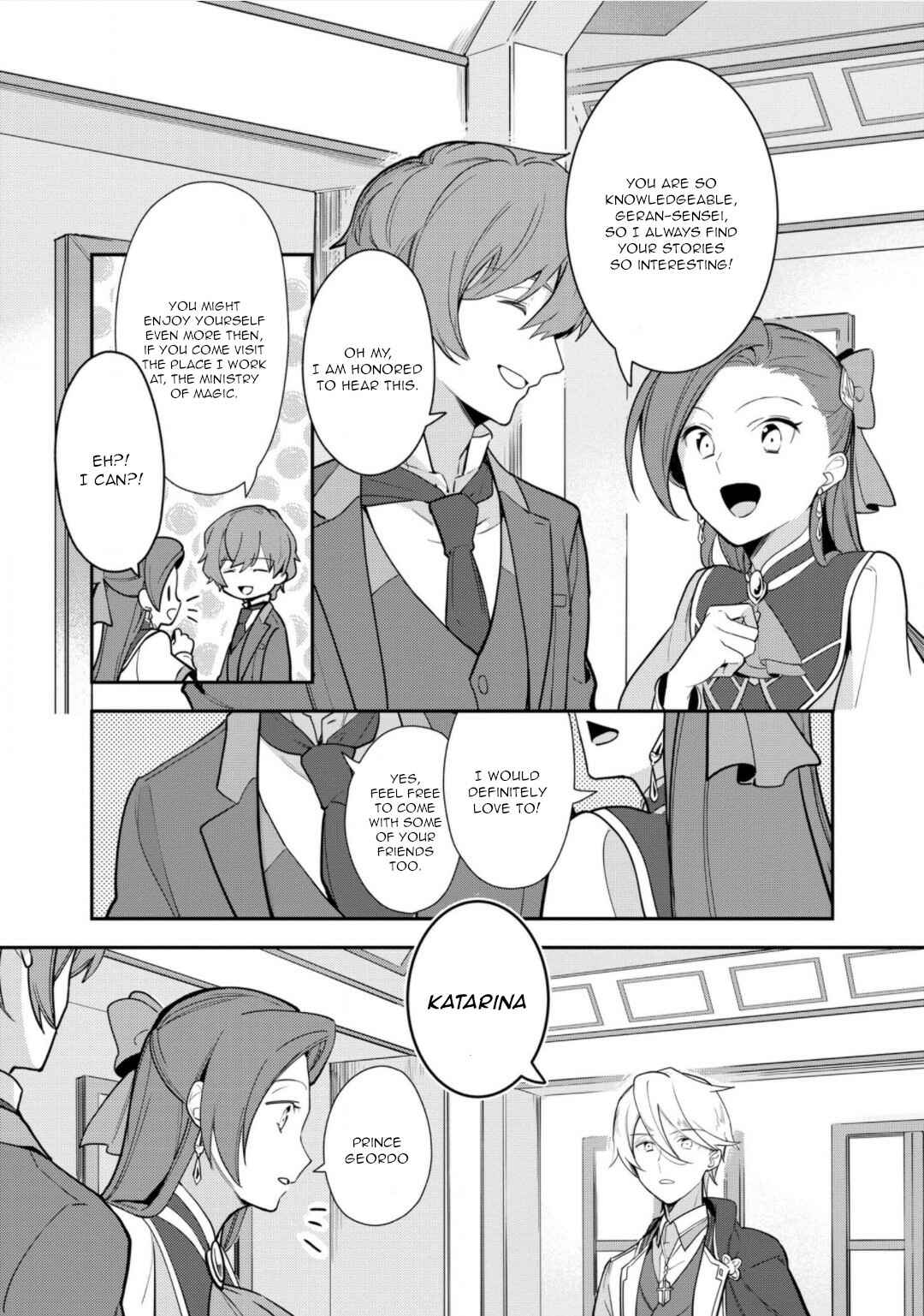 Page 2 Chapter 13.5 Otome Game no Hametsu Flag shika nai Akuyaku Reijou ni Tensei shite shimatta... Zettai Zetsumei! Hametsu Sunzen Hen