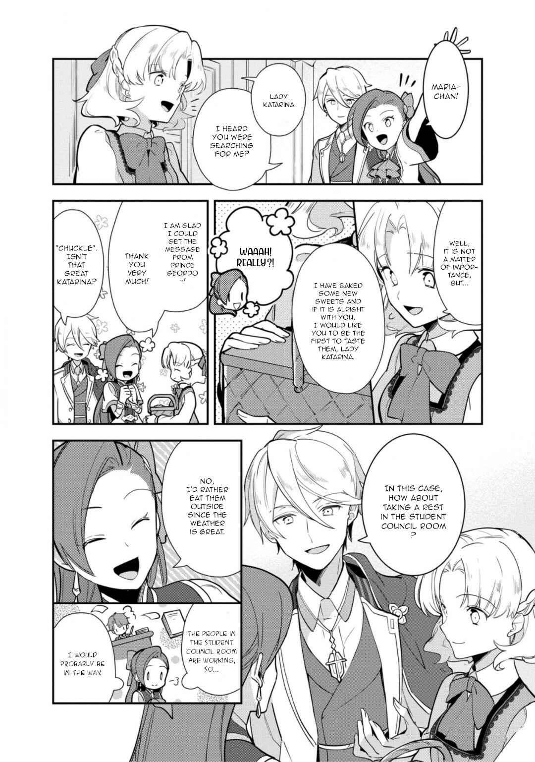 Page 5 Chapter 13.5 Otome Game no Hametsu Flag shika nai Akuyaku Reijou ni Tensei shite shimatta... Zettai Zetsumei! Hametsu Sunzen Hen
