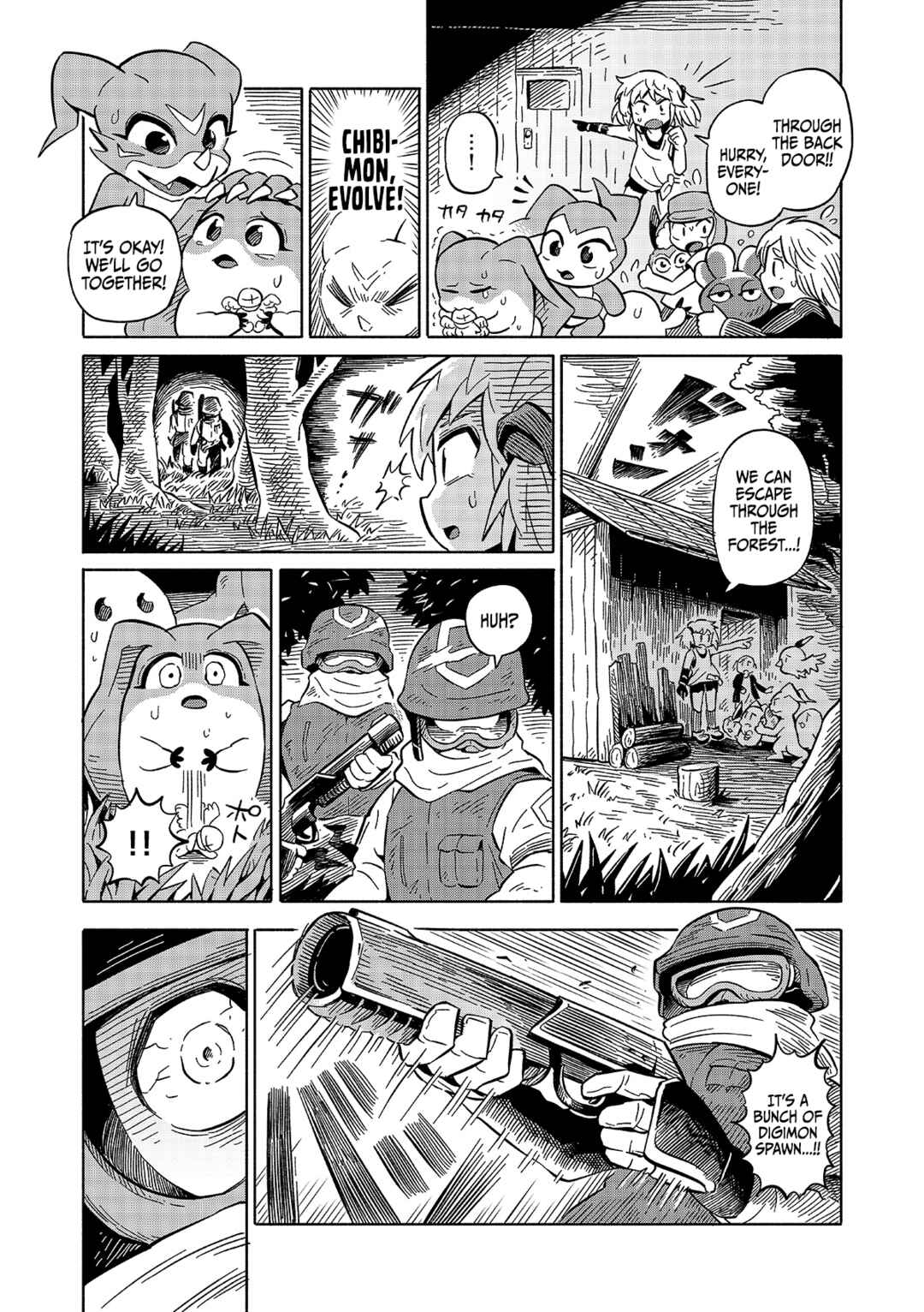 Page 15 Chapter 5 Digimon 2023 Oneshot Contest