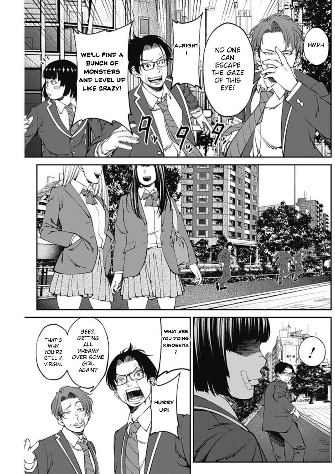 Page 14 Chapter 8 20xx-nen Level Up Saigai: Kami Kara Sazukarishi Arata Naru Chikara