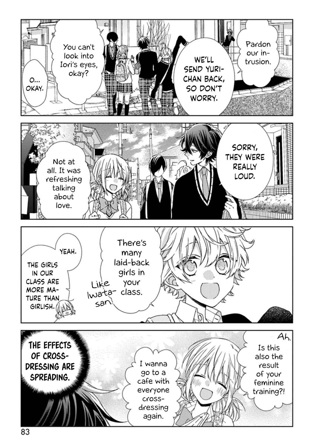 Page 7 Chapter 55 Onee Danshi, Hajimemasu.