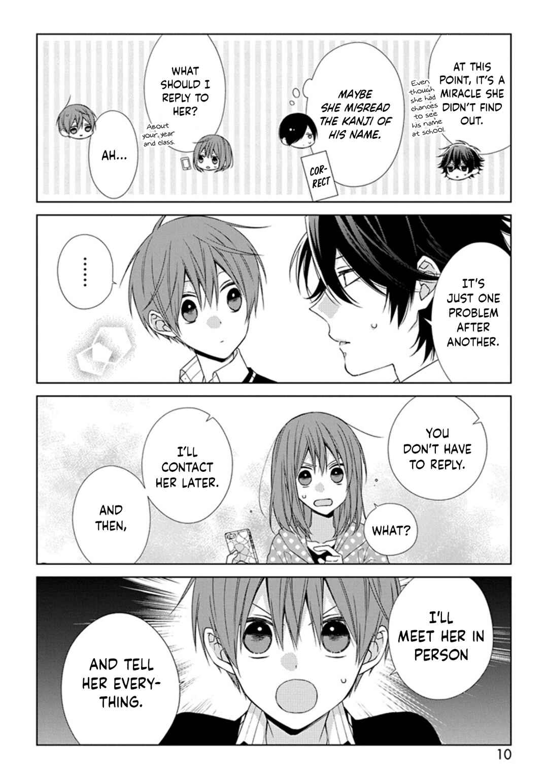 Page 11 Chapter 46 Onee Danshi, Hajimemasu.