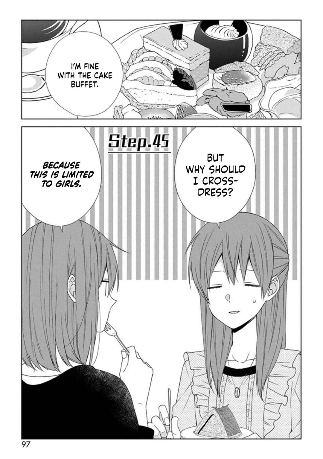 Page 1 Chapter 45 Onee Danshi, Hajimemasu.