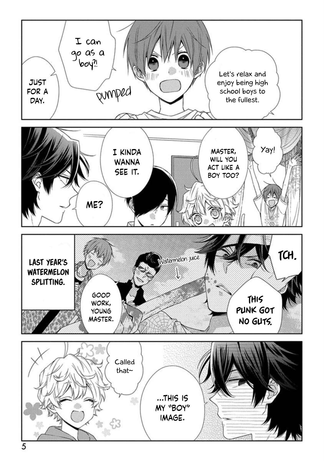 Page 6 Chapter 34 Onee Danshi, Hajimemasu.