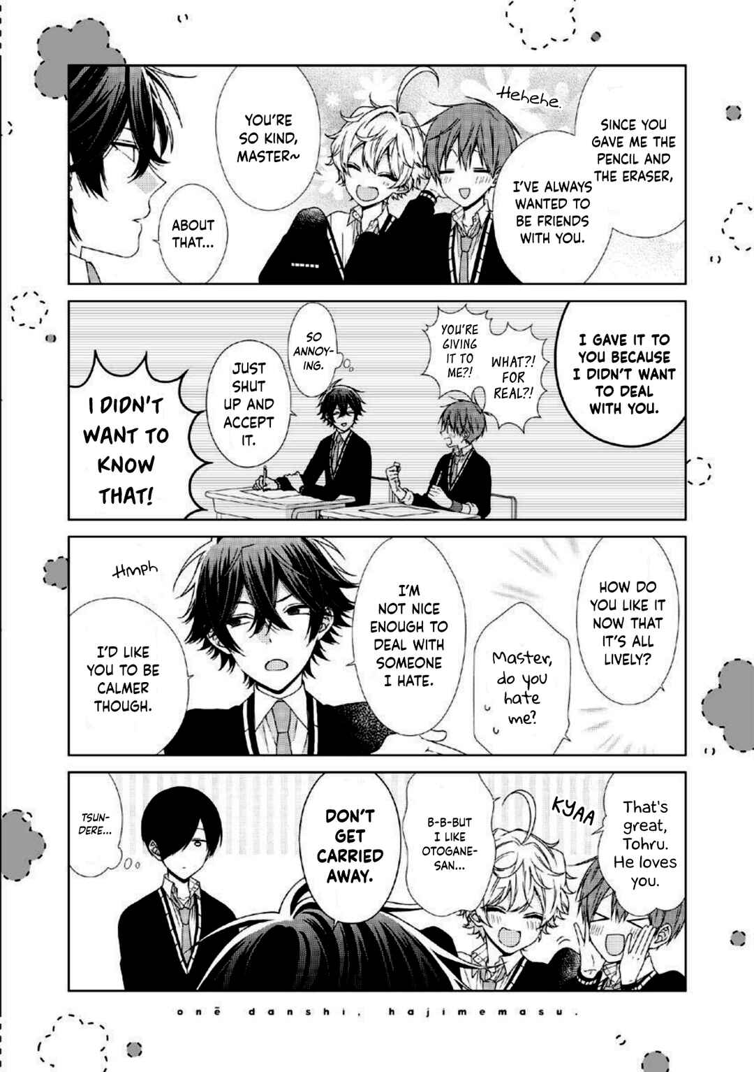 Page 10 Chapter 60 Onee Danshi, Hajimemasu.