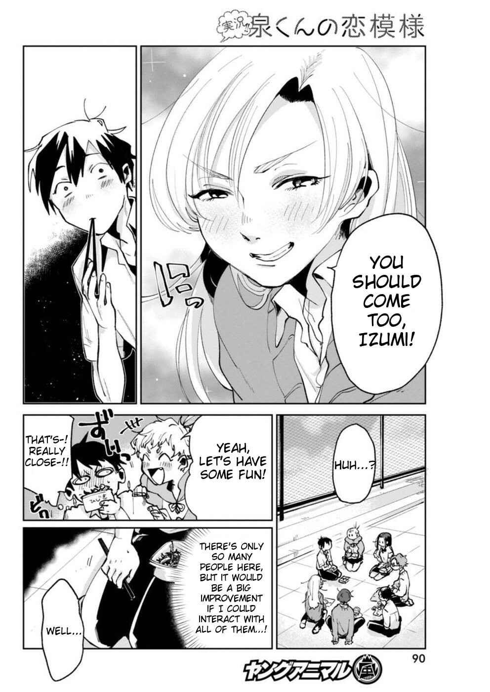Page 10 Chapter 4 Jikkyou!! Izumi-kun no Koi Moyou