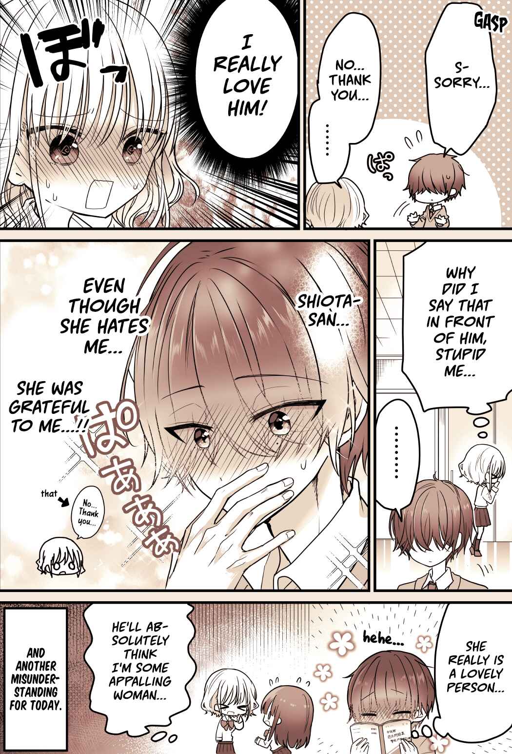 Page 5 Chapter 2 A Manga about being interested in a Mekakure Guy