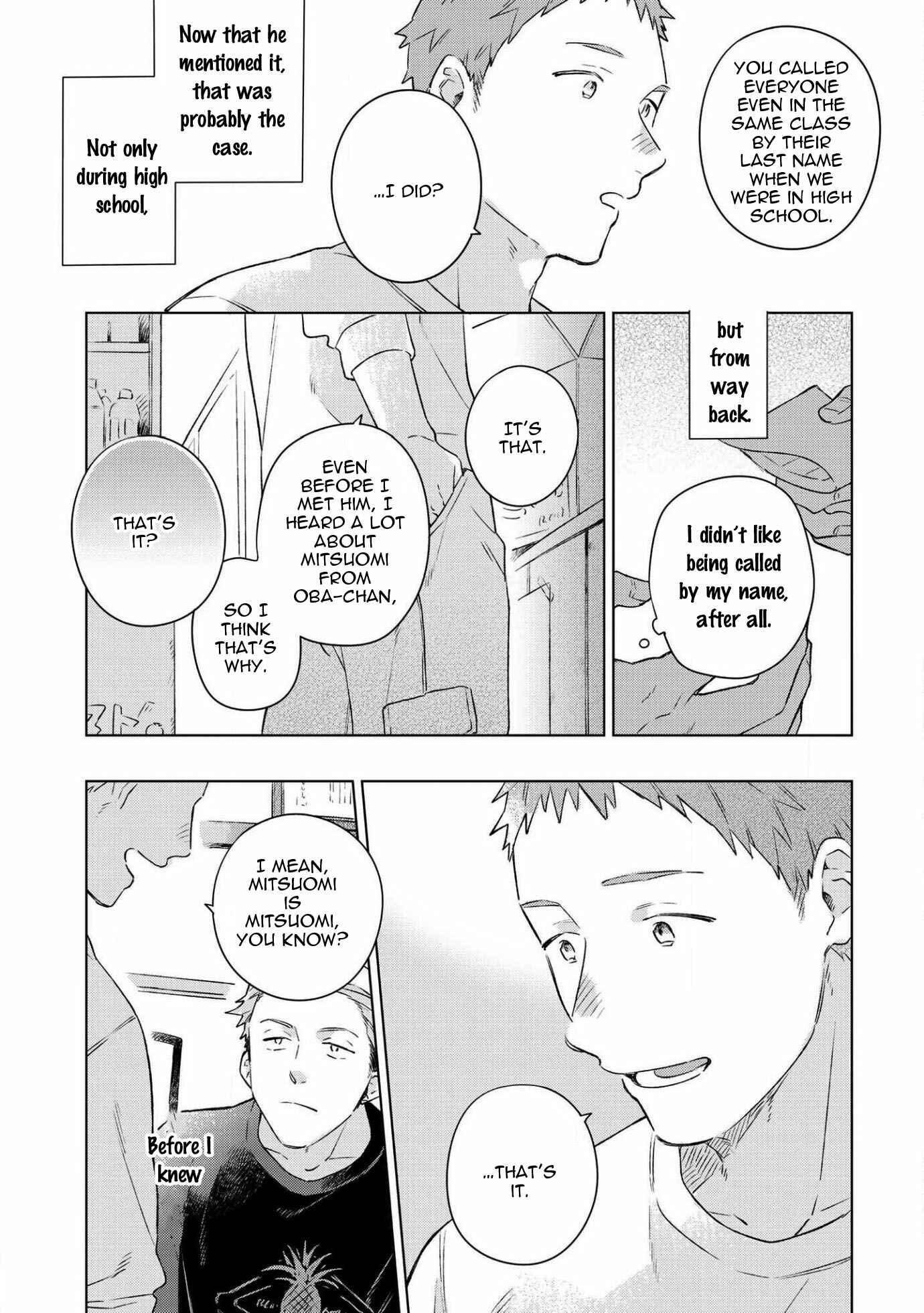 Page 24 Chapter 4 Restart wa Tadaima no Ato de