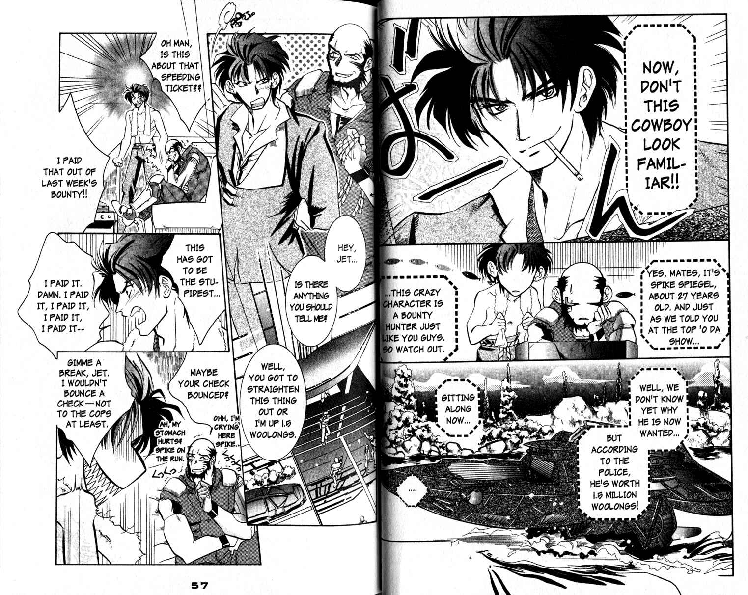 Page 4 Chapter 2 Cowboy Bebop Shooting Star