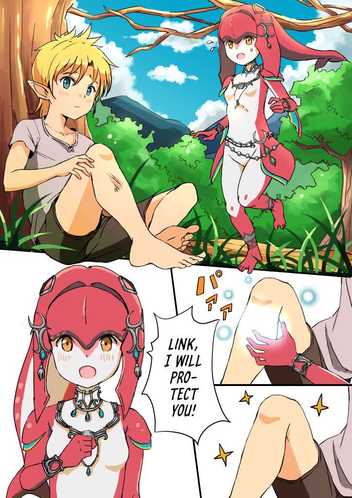 Page 1 Chapter Unknown_73c0 The Legend of Zelda: Breath of the Wild - Ill Protect You! (Doujinshi)