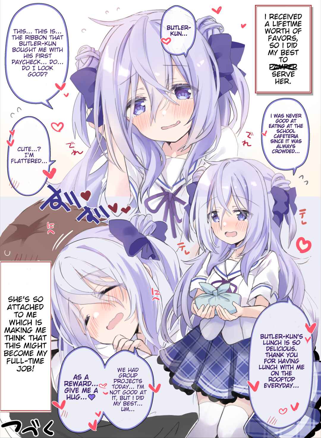 Page 2 Chapter 1 Class no Inkya Ojousama no Shitsuji ni Narimashita