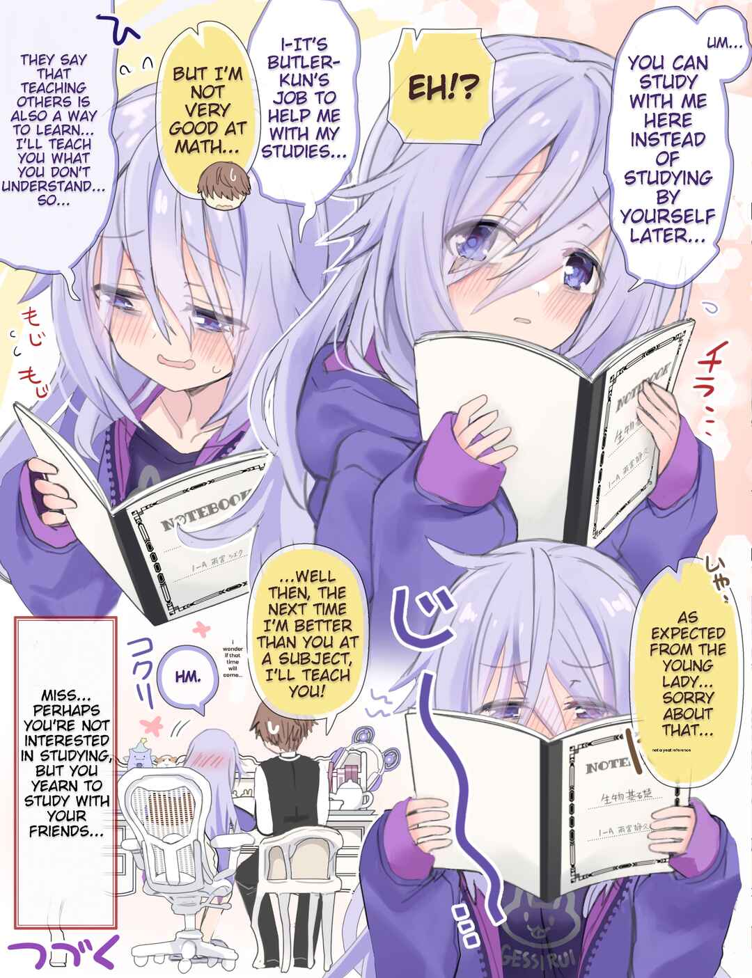 Page 2 Chapter 5 Class no Inkya Ojousama no Shitsuji ni Narimashita