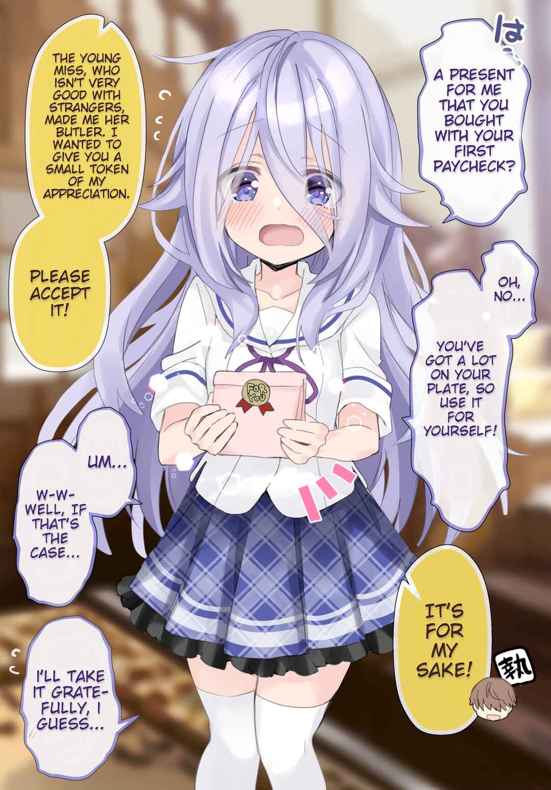 Page 1 Chapter 9 Class no Inkya Ojousama no Shitsuji ni Narimashita