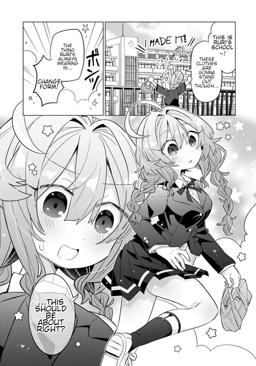Page 22 Chapter 10 Okashi na Elf to Joshikousei