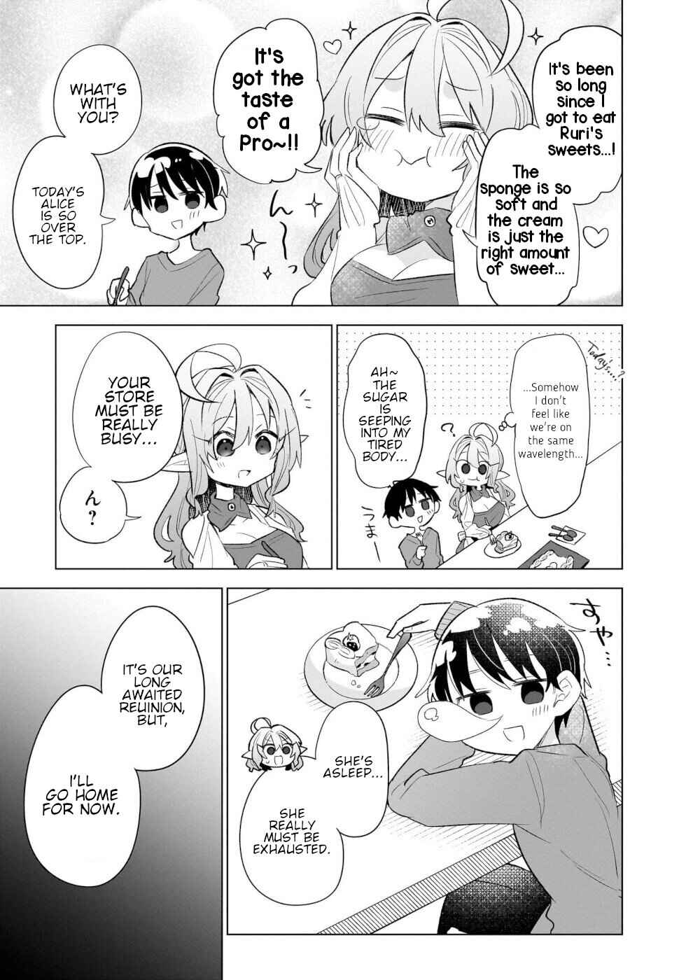 Page 21 Chapter 16 Okashi na Elf to Joshikousei