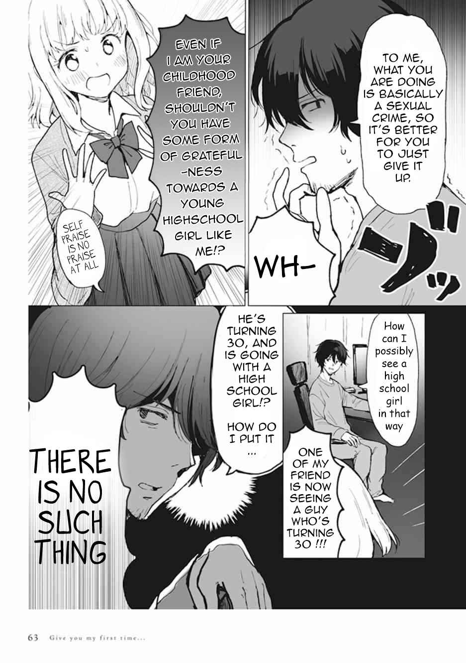 Page 5 Chapter 3 Watashi no Hajimete, Kimi ni Agemasu