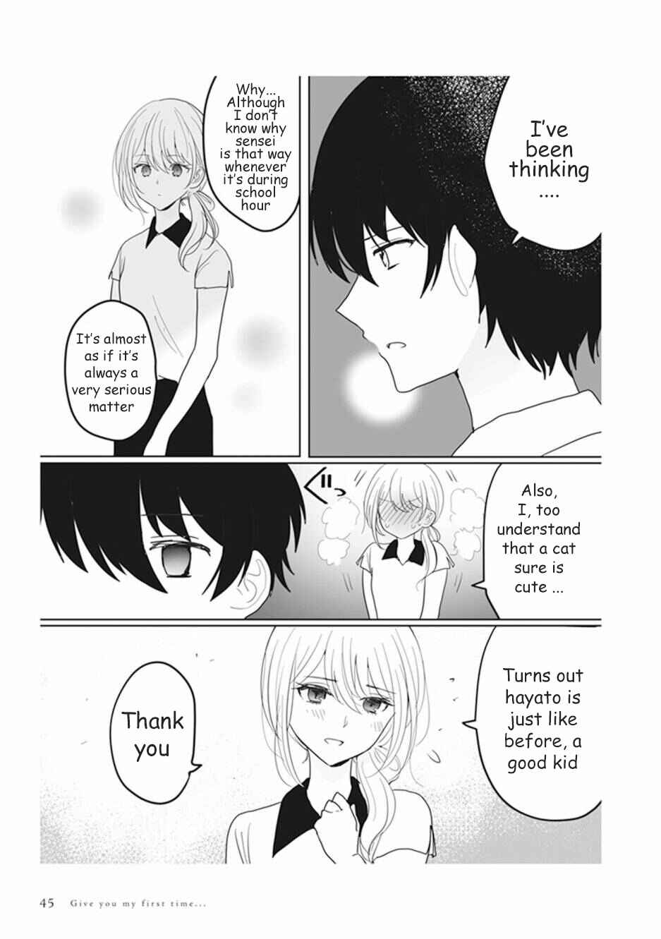 Page 7 Chapter 2 Watashi no Hajimete, Kimi ni Agemasu